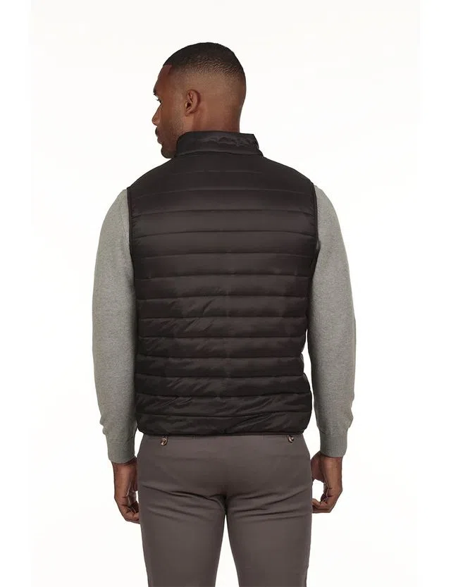 Regular Black Padded Vest