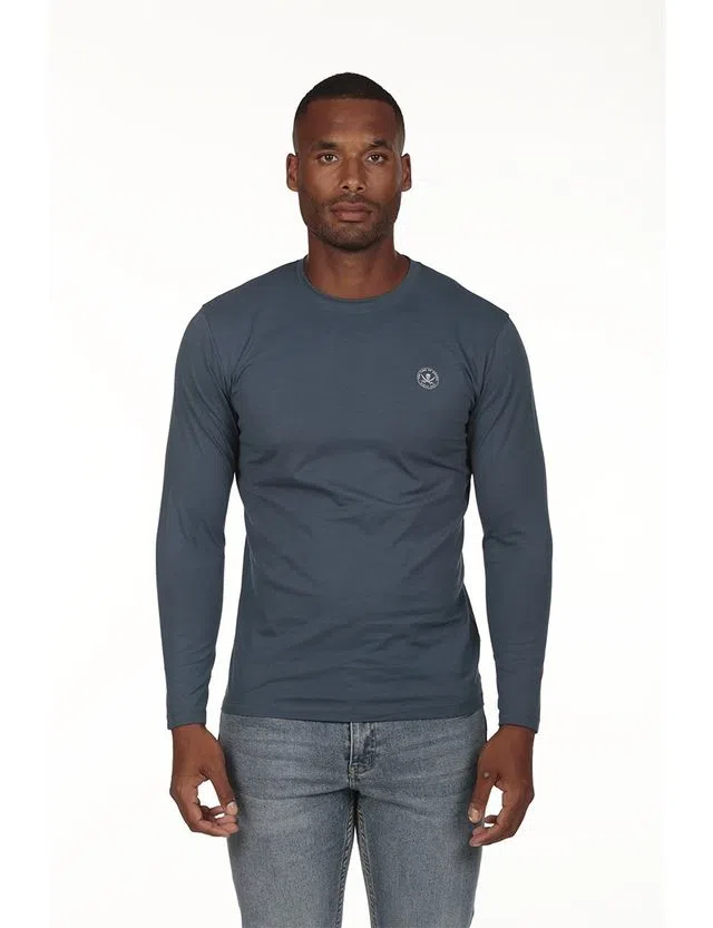 Camisola logo Regular Azul