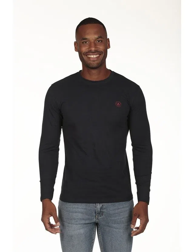 Camisola logo Regular Azul