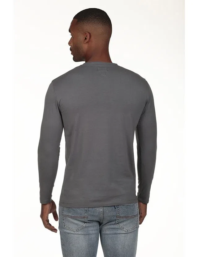 Camisola logo Regular Cinzento