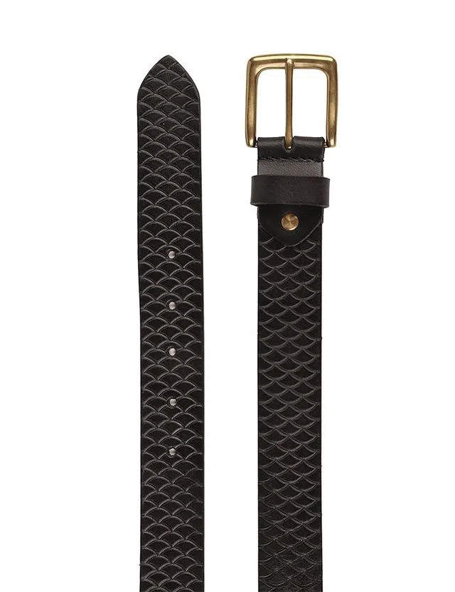 Cinturón de Cuero Negro