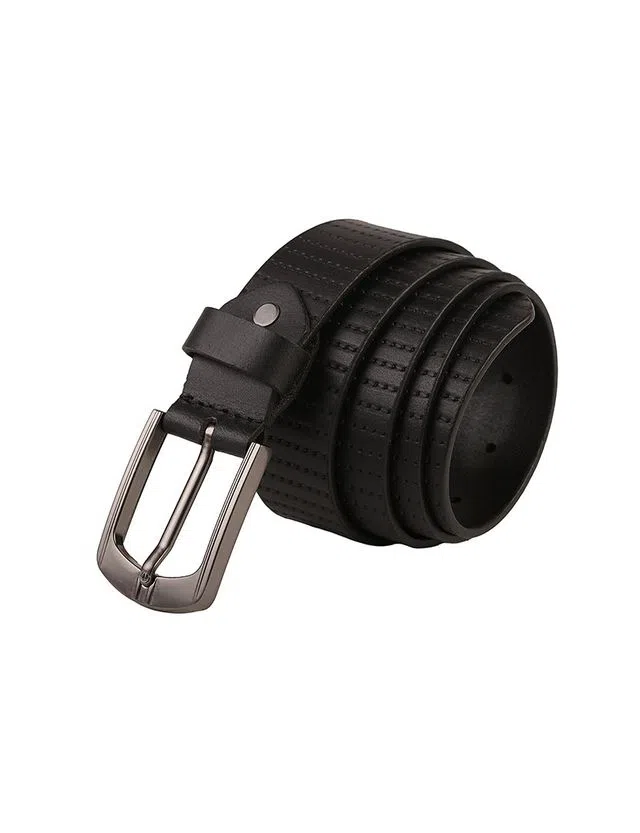 Cinturón de Cuero Negro