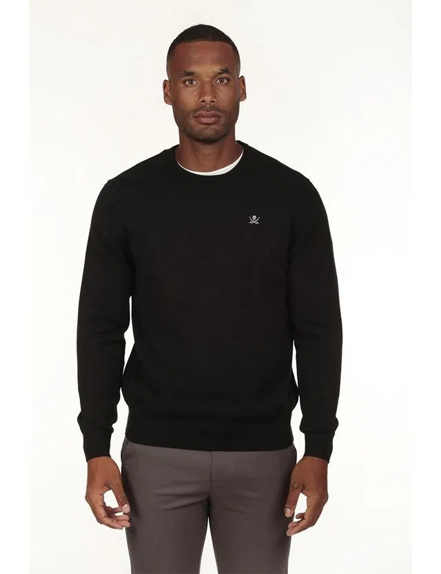 Regular Neck Sweater Black