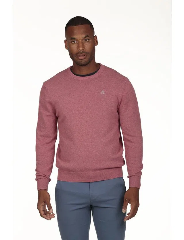 Regular Neck Sweater Pink