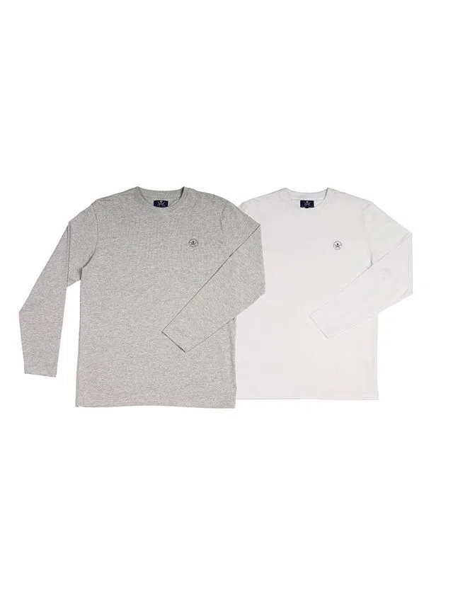 Pack 2 Camisolas logo Regular Fit