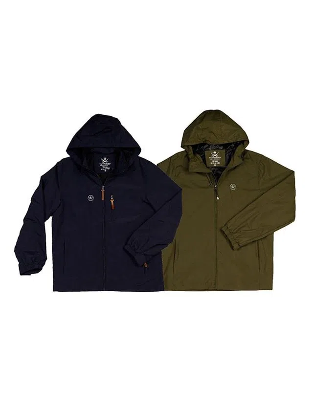Pack de 2 Chalecos Cortaviento Ajuste Regular