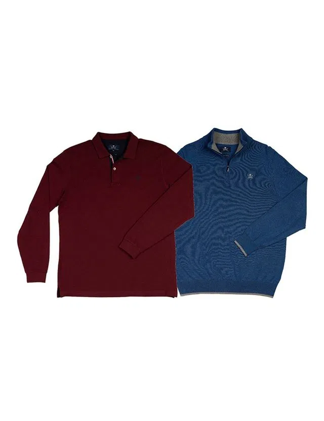 Pack Pólo + Camisola Regular Fit