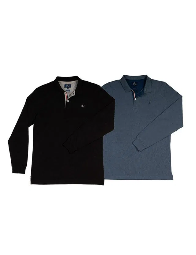 Pack 2 Polos Regular Fit