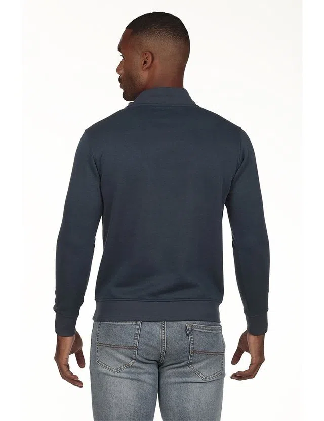 Regular Zip Sweatshirt Blue