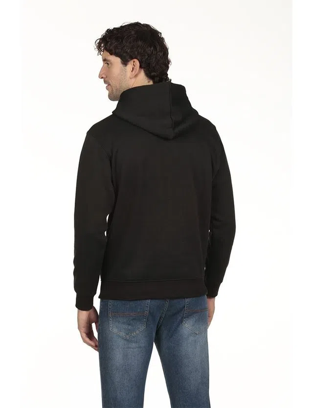 Sudadera Regular Negra