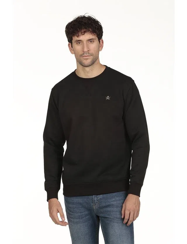 Camiseta Regular Negra