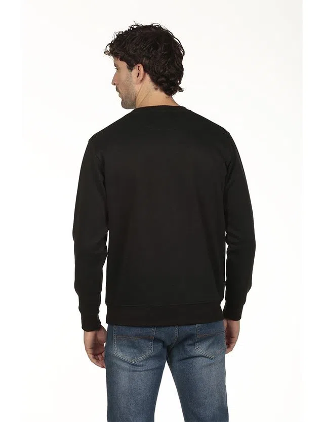 Camiseta Regular Negra