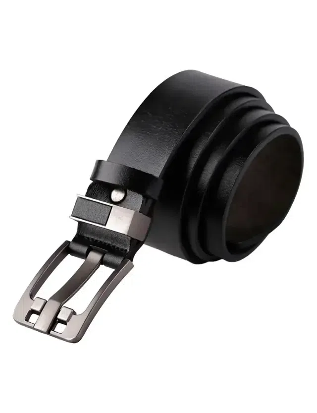 Cinturón de Piel Negro
